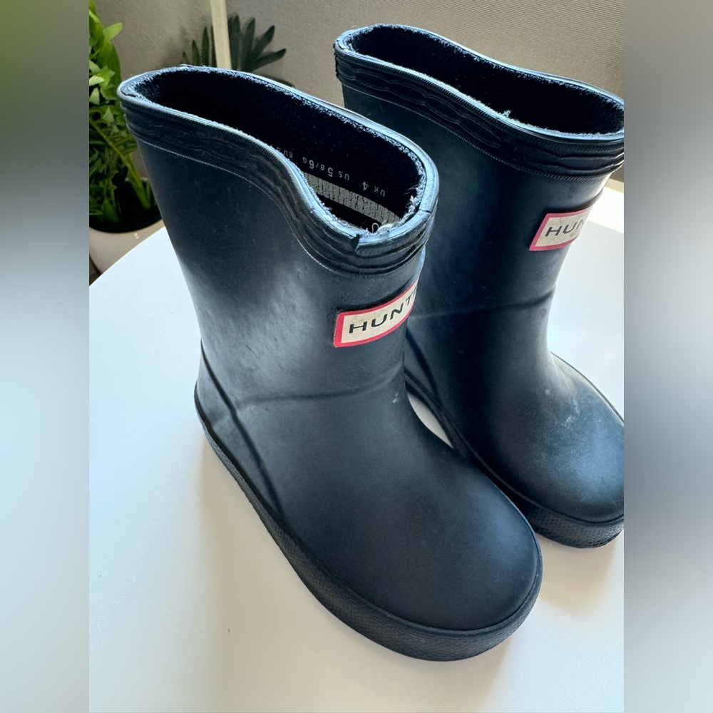 Toddler Hunter Rain boots.